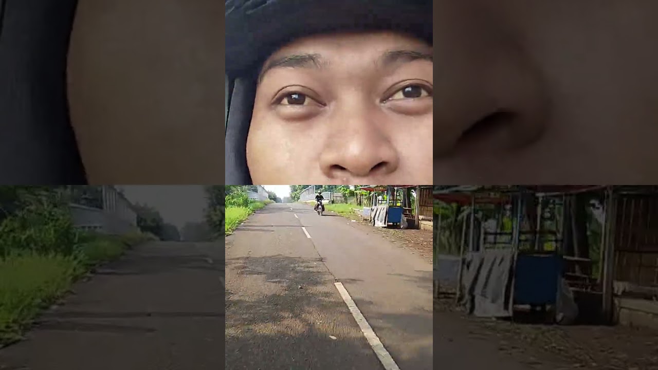 Pulang kerja menuju jalan pintas banyak rintangan#vidio #momotoran #ngukurjalan #fyp 