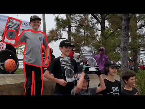 BMX competition!**first place**
