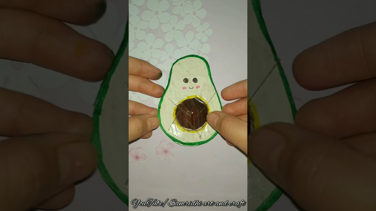 Diy cute avocado🥑🥑 fidget toy / Easy tutorial / viral fidget toy(