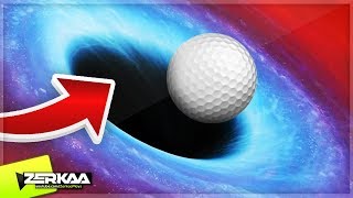 MINIGOLF WITH BLACK HOLES! (Golf It)