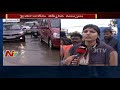 Cellars submerged in rain water, roads water logged; in Miyapur; locals flay officials