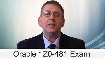 1Z0-481 Test - Right Preparation Solutions