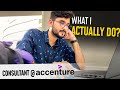 What do i do as a consultant accenture  completed 6 months as associate management consultant 