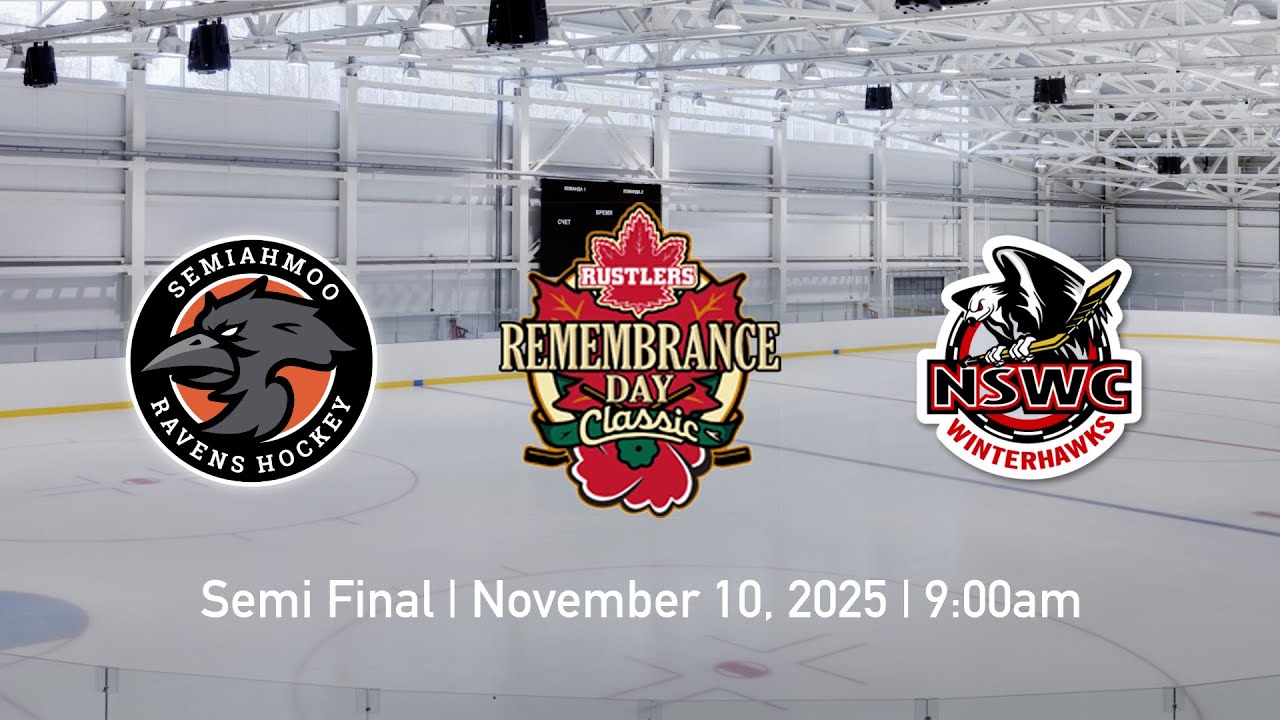 Semiahmoo Ravens U11 A1 vs NSWC Winter Hawks U11 A1 | Tournament Semi-Final | 9:00AM Puck Drop