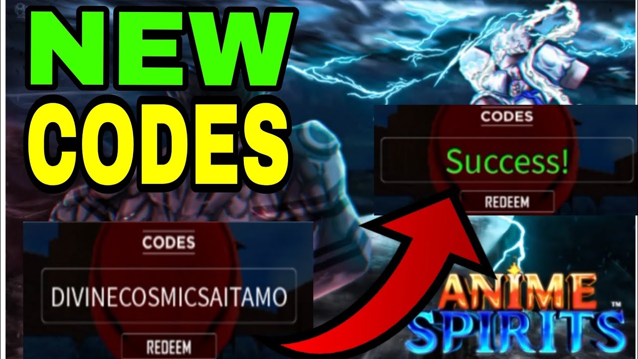 [🌌COSMIC SAITAMA + X2 GOLD/EXP] Anime Spirits Codes Roblox - YouTube