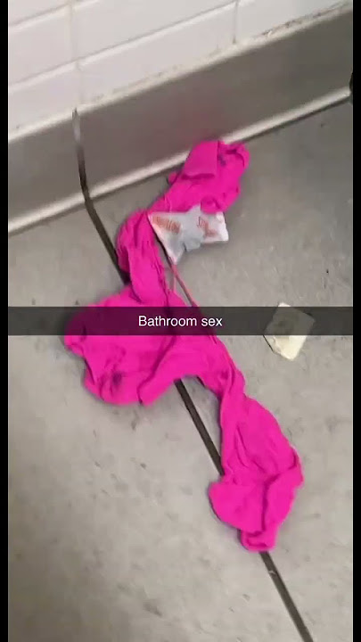 Bathroom sex