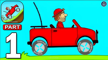 Hill Climb Racing - Gameplay Walkthrough Part 1 Hill Climber (Android, iOS)