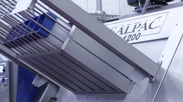 How a walking beam works demonstrated with walnuts | SEALPAC A6 Traysealer + Multihead Weigher