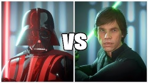 Battlefront 2 | Luke vs Darth Vader | Hero Showdown