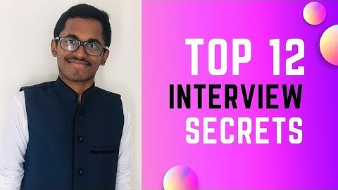 12 Important Hacks to Crack any Interview | Interview Tips & Strategies | Must Watch Video |