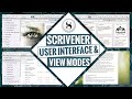 Scrivener Tutorial | An Overview of the Scrivener User Interface and View Modes 2020