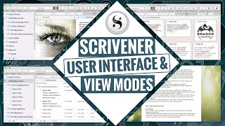 Scrivener Tutorial | An Overview of the Scrivener User Interface and View Modes 2021
