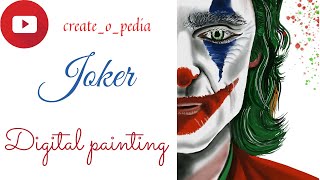 Joker easy drawing (Joaquin Phoenix)