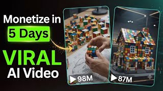 How to Create Viral Rubik’s Cube Videos Using AI for FREE | Full AI Tutorial (2026) screenshot 4