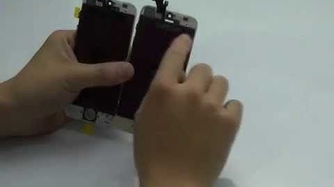 iPhone 5 LCD Display Touch Screen Digitizer Assembly ReplacementDifference Between Original VS High