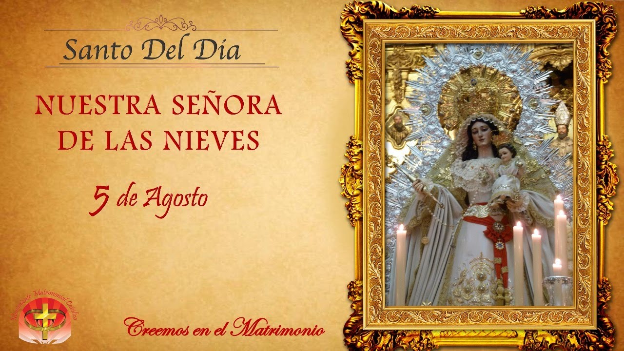 Santo Del Giorno 5 Agosto