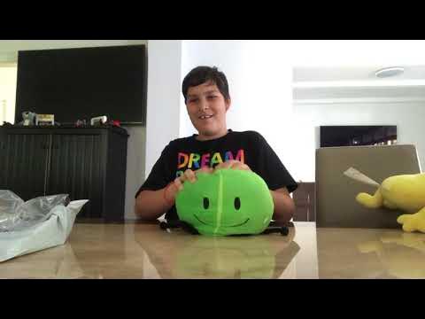 BFDI Four and X Plushies Unboxing 