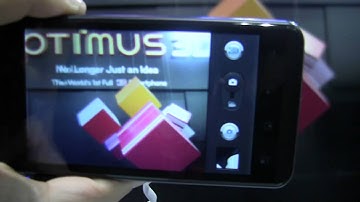 LG Optimus 3D Hands-On Demo
