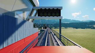 Stealth Coaster Onride Planet Coaster 2 (made by LJT) [POV]