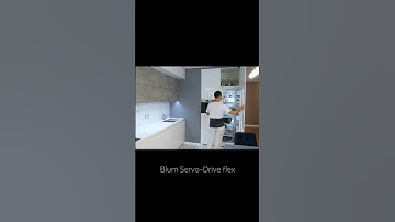Холодильник с сервоприводом Blum SERVO-DRIVE flex #shorts