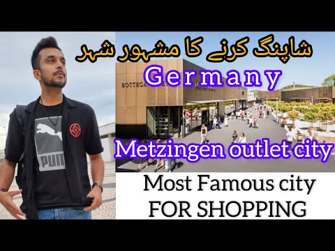 German Metzingen outlet city tour | Most expensive city in Germany