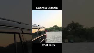 Scorpio Classic Roof Rails #mahindra #scorpio #scorpioclassic2026 #scorpion #carlovers #automobile
