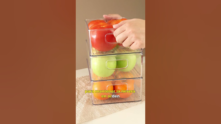¿Cómo organizar el mercado en la nevera? Aquí te compartimos 3 ideas para organizar tus alimentos💛