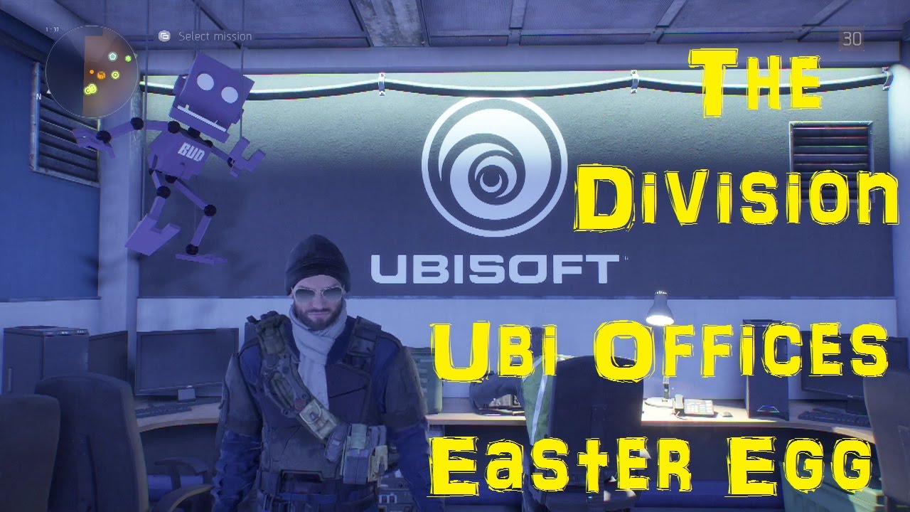 agente de organização escolar The Division - Ubisoft Offices | Easter Eggs in New York!
