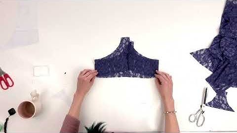 Make your own DIY seamless panty with this easy panties pattern and sew along video.