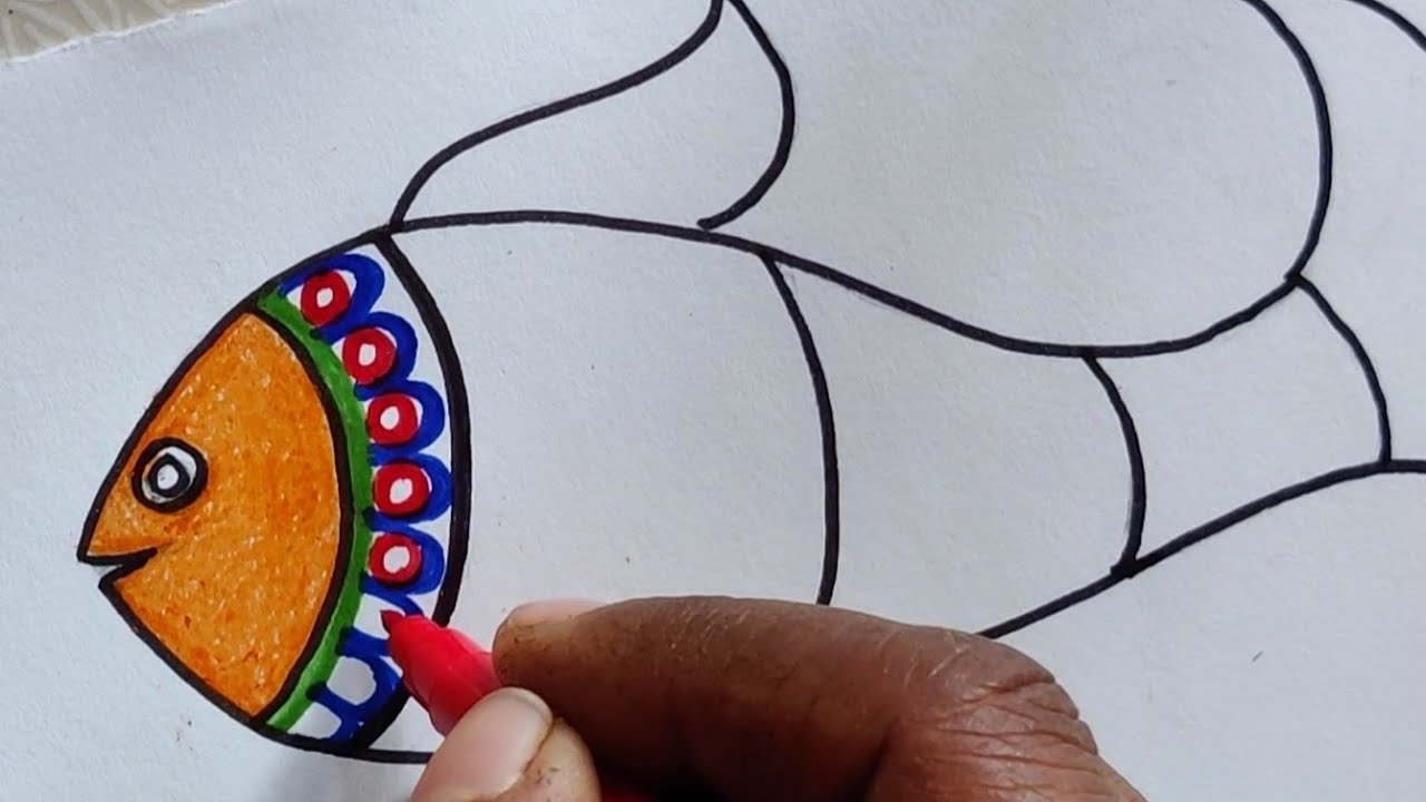 Discover the Art of Madhubani: Easy Madhubani Painting Designs for Beg –  Paper Plane Design