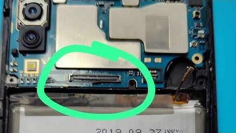 SAMSUNG A30S FPC CONNECTOR REPLACEMENT