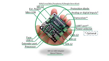 How to connect SDI-12 sensors to an adapter