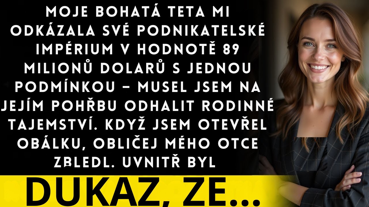 Byla jsem na zahradě, když mi zavolal cizí právník a oznámil, že moje teta zemřela. Pak přišla věta, která mi změnila život: „Zanechala vám dopis, který musí být přečten na jejím pohřbu před celou...