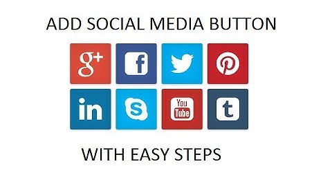 Social media facebook, twitter, google plus, linkedin share add to website
