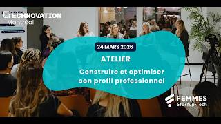 Femmes • Startup • Tech - Construire et optimiser son profil professionnel