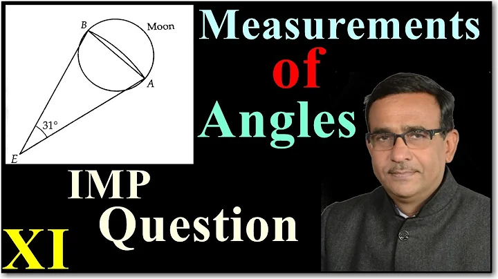 Class 11 Maths The moon’s distance from the earth is 360,000 kms and its diameter subtends an angle