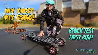 It's Here! My First DIY ESK8 Build, + First Ride! A Fast Friday Video