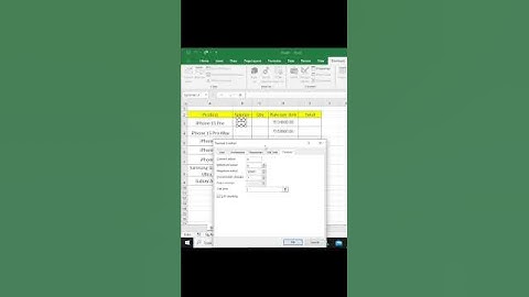 How to use spin button in excel