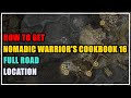 Nomadic warriors cookbook 16 location elden ring