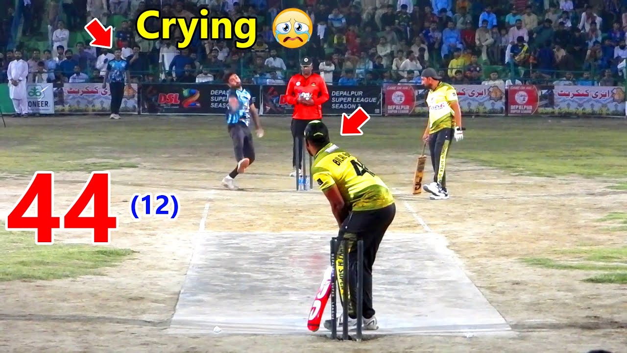 44 Runs Required in Last 12 Balls Best Match in DSL Cricket Tournament ...
