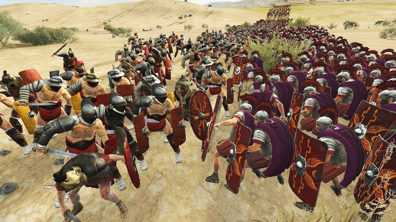 ПОСЛЕДНИЙ БОЙ СПАРТАКА ПРОТИВ РИМА | 3 рабская война | TOTAL WAR ROME 2 ...