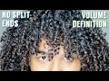 Moisturizing Natural Curly Hair Routine w/Hair Mask (FRIZZ FREE!)
