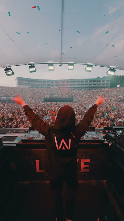 A moment to cherish forever. Alan Walker premiered his Tomorrowland-made track ‘Heartbreak Melody’