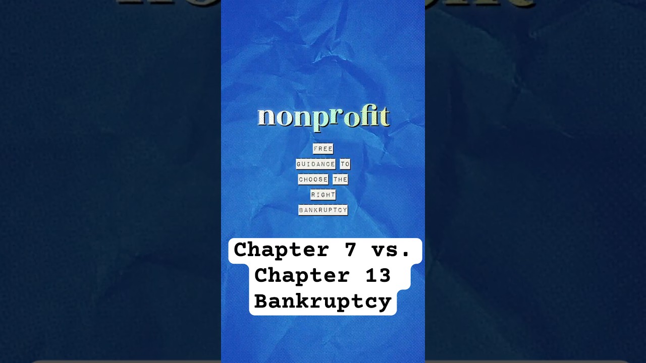 What’s The Difference Between Chapter 7 and Chapter 13 Bankruptcy? Key Differences Explained