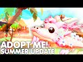 🤯ADOPT ME *BIGGEST* SUMMER UPDATE RELEASE DATE!👀 NEW PETS + MINIGAMES &amp; 2X WEEKEND! ROBLOX