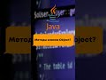 Какие есть методы в классе Object