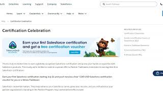 Salesforce FREE First Certification Voucher Promotion Returns July 24, 2023