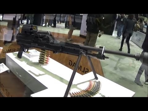 SIG SLMAG .338 Norma Light Machine Gun - NRA INDY 2019!