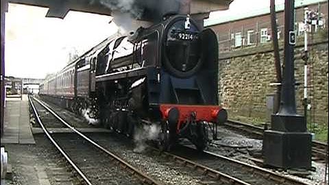 BR standard 9F no 92214 East Lancs Railway - April 2006