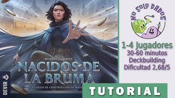 Mistborn Deckbuilding game - Cómo se juega - Tutorial en español - Nacidos de la bruma